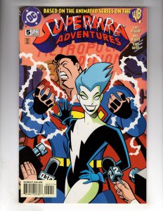 Superman Adventures #5 (1997) 1st App of LIVEWIRE!  / CR500-BI#02