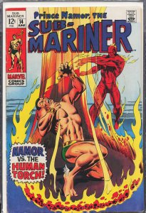 Sub-Mariner #14 (1969) Namor the Sub-Mariner [Key Issue]
