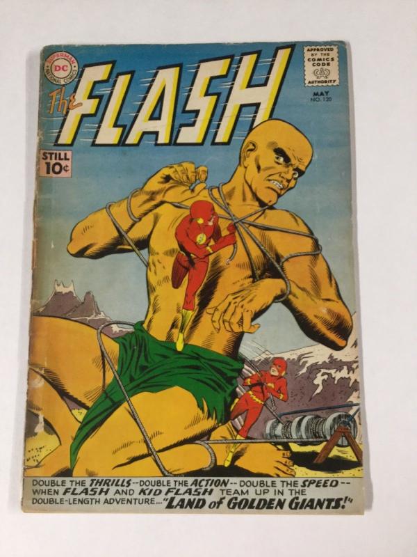 Flash 120 2.0 Gd Good Cover Detached Dc Comics Silver Age