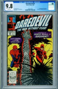 DAREDEVIL #270 CGC 9.8 - First BLACKHEART-COMIC BOOK 3803452005