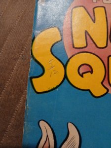 Hollywood Funny Folks Nutsy Squirrel #60 1954 Golden Age Funny Animal Cartoon