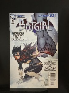 Batgirl #5 Adam Hughes cover art (2012)