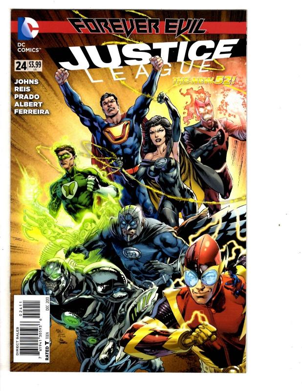3 Justice League DC Comic Books # 24 25 26 JLA Forever Evil Superman Batman JB3