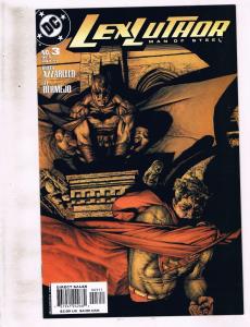 Lot of 4 Lex Luthor Man of Steel DC Comic Books #2 3 4 5 AK8 