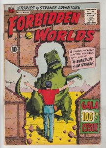 Forbidden Worlds #100 (Nov-61) FN Mid-Grade 