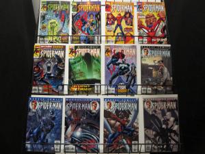 Peter Parker Spiderman(1999),Spectacular Spiderman(2003) Lot Of 42 F-VF/+