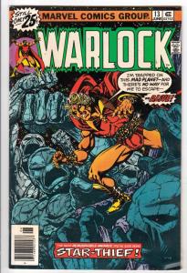 Warlock #13 (Jun-76) VG/FN Mid-Grade Adam Warlock