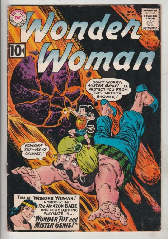 Wonder Woman #126 (Nov-61) VG+ Affordable-Grade Wonder Woman