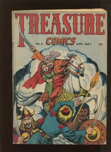 TREASURE COMICS #6 (6.0) CLASSIC COVER