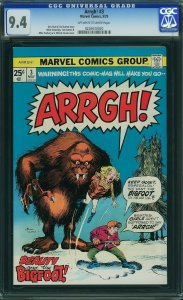 Arrgh! #3 (1975) CGC 9.4 NM