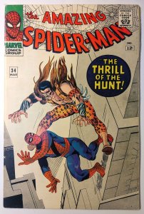 The Amazing Spider-Man #34 (6.0, 1966) 2nd app of Gwen Stacy and Harry Osborne