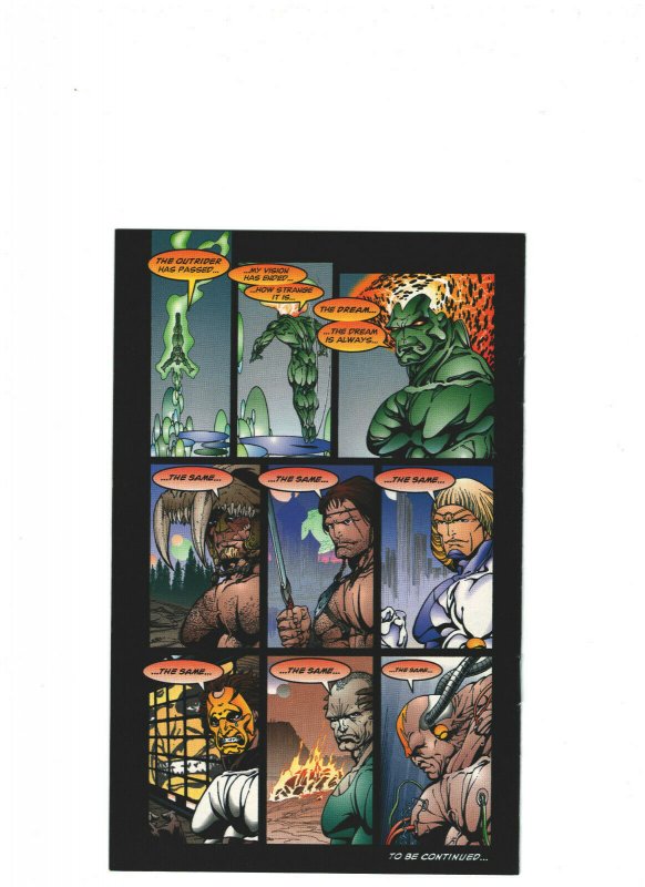 Brute & Babe Infinity VF/NM 9.0 Bart Sears Wizard Promo 1995 