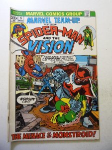 Marvel Team-Up #5 (1972) GD/VG Condition 2 extra staples added