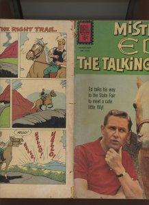 (1962) Mister Ed, The Talking Horse #1295: SILVER AGE! PHOTO COVER! (3.0/3.5)