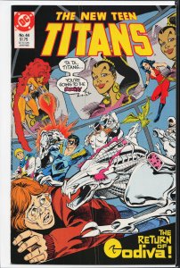 The New Teen Titans #44 (1988) Starfire