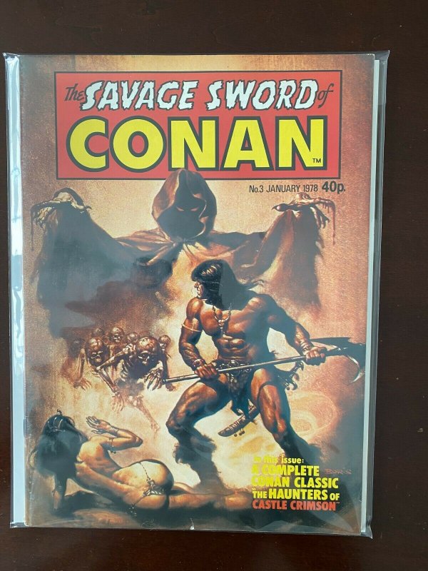 The Savage Sword of Conan UK #3 4.0 VG (1978)