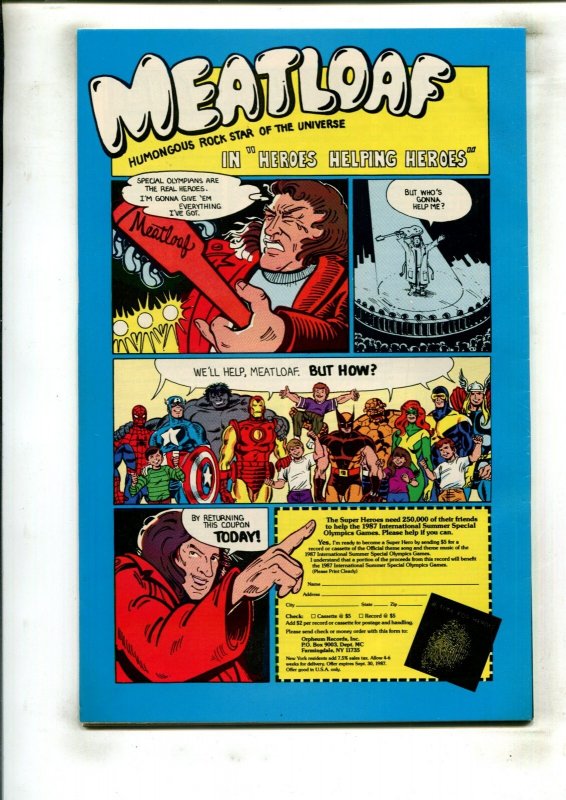 UNCANNY X-MEN ANNUAL #11 (9.2) LOST IN THE FUNHOUSE!! 1987