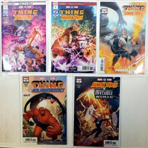 Marvel Two-In-One Thing Lot 5 #5, 6, 9, 11, 12 2018 Marvel 1st Print Comic Books