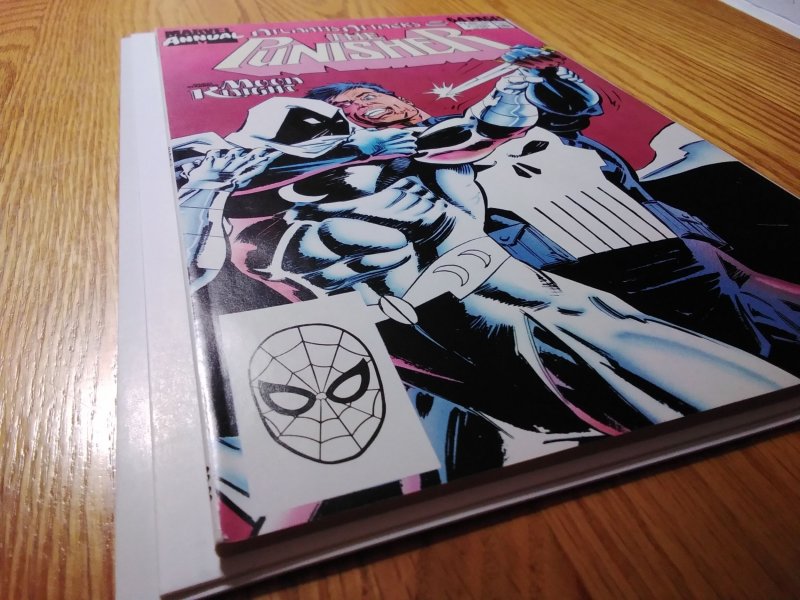 The Punisher Annual #2 (1989) 1st Moon Knight meeting