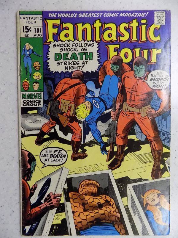 FANTASTIC FOUR # 101 MARVEL SILVER SOLID