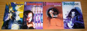 Dominique lot of (4) VF/NM complete series - family matters - killzone - protect 
