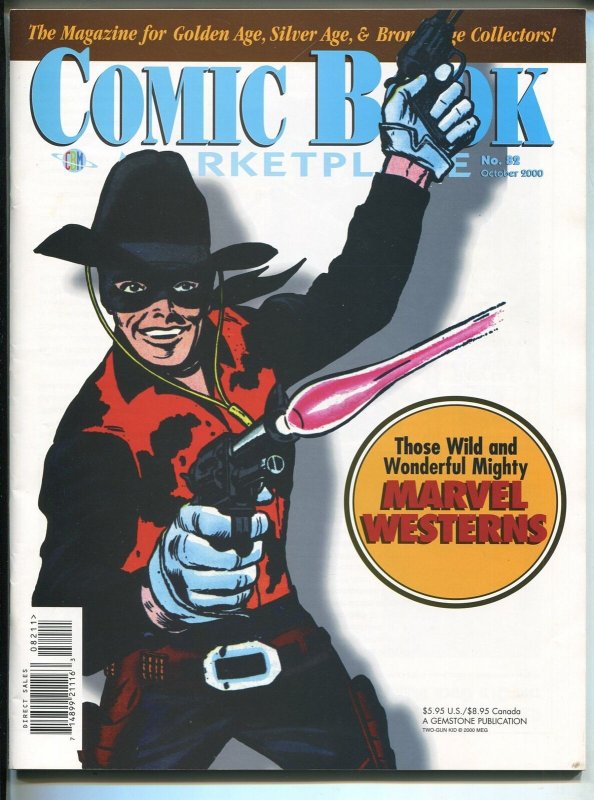 Comic Book Marketplace #82 2000-Gemstone-Carl BarksTwo-Gun Kid-collector info-VF