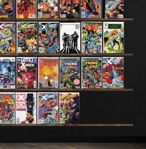 Huge Lot 150+ Comics with X-Force, Uncanny X-Men, Marvel Two In One & More!