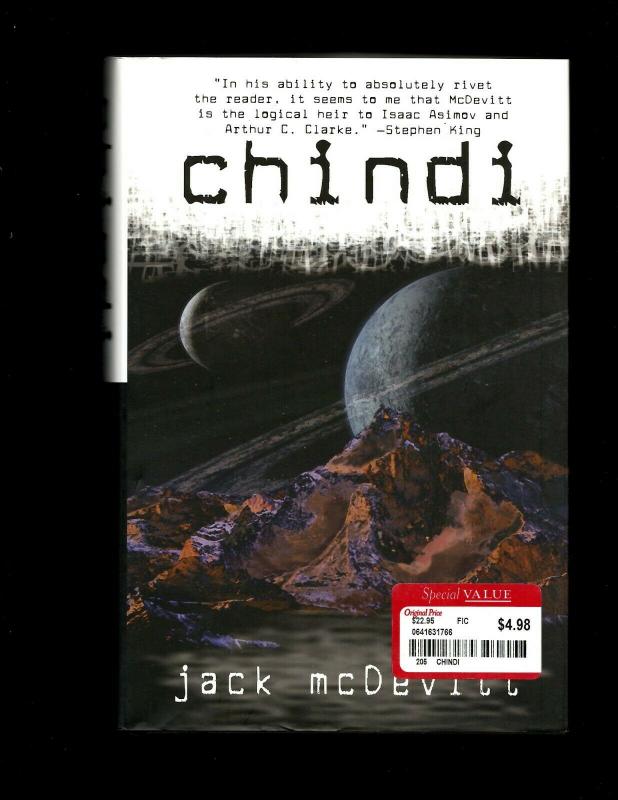 CHINDI HARDCOVER Novel Jack McDevitt ACE Book Sci-Fi 2002 J381 