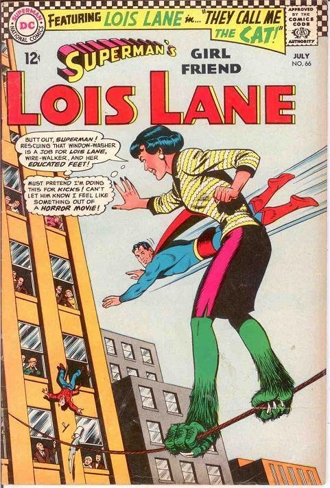 LOIS LANE 66 VG-F  July 1966 COMICS BOOK