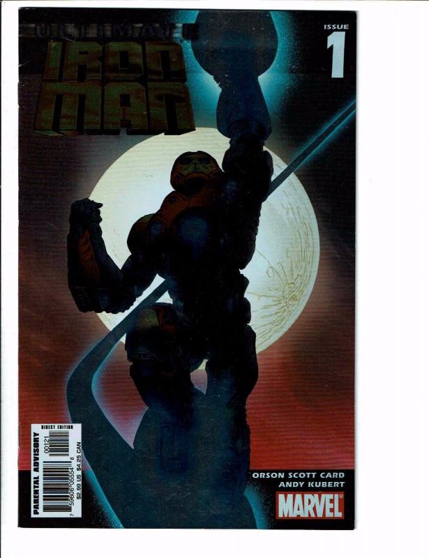 5 Marvel Comics # 1 2 4 7 Ultimate Iron Man Extinction Origins Ultimates 2 J99