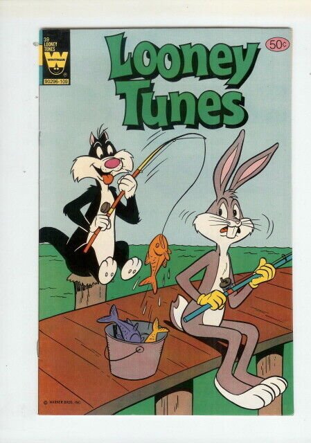 LOONEY TUNES (GOLD KEY/WHITMAN) 39 VF-NM BUGS BUNNY COMICS BOOK