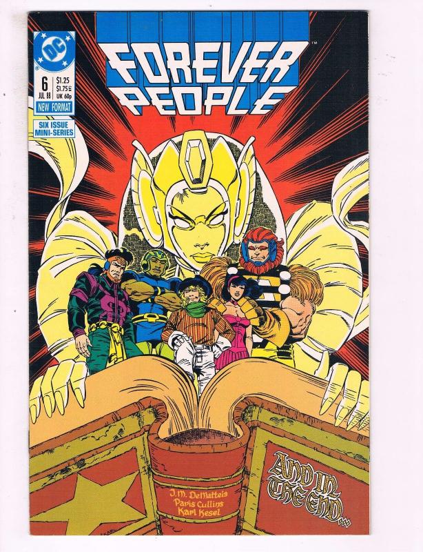 Forever People #6 VF DC Comics Six Issue Mini Series Comic Book 1988 DE12