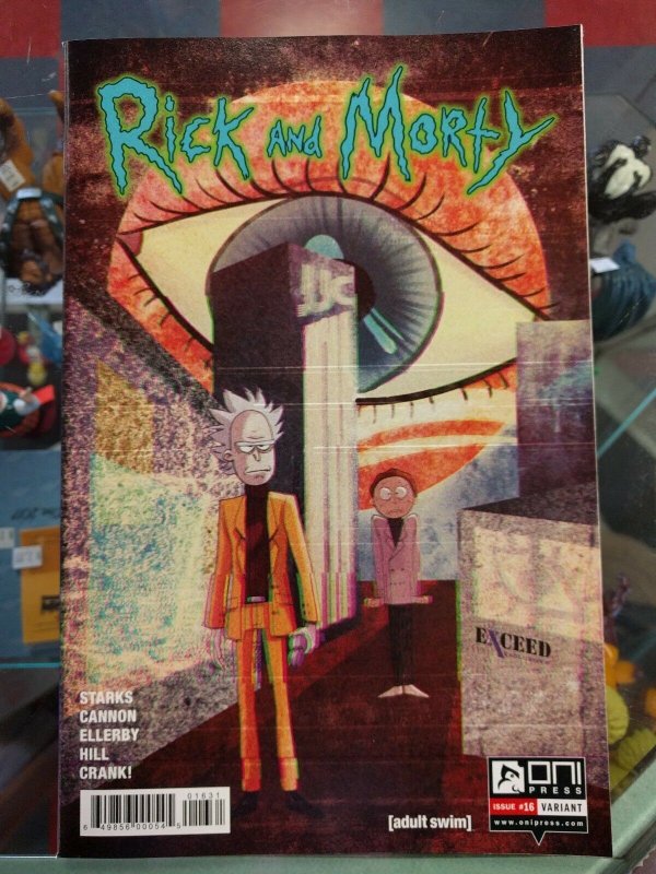 RICK AND MORTY #16 JESSE JAMES COMICS EXCEED EXCLUSIVE COVER ONI PRESS NM