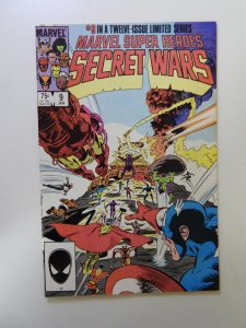 Marvel Super Heroes Secret Wars #9 (1985) VF- condition