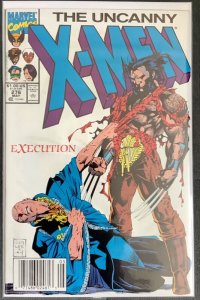 Uncanny X-Men #276 Newsstand Edition (1991, Marvel) VF/NM