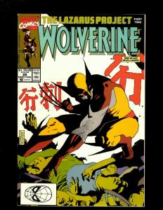  Lot of 12 Wolverine Marvel Comics #21 24 25 26 27 28 29 30 31 32 33 34 HY7