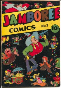 Jamboree #1 1946-1st issue-WWII era-Paul O'Possum-single staple book-G