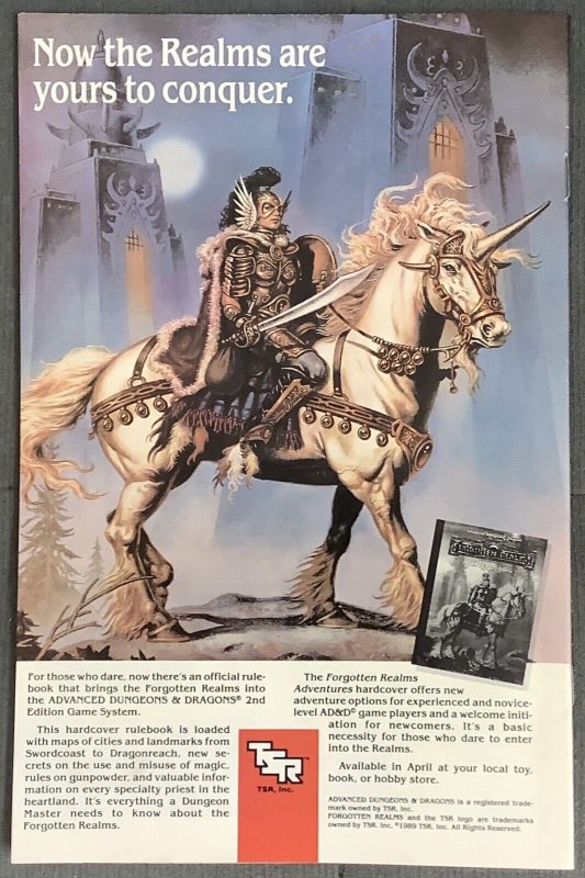 Uncanny X-Men #262 Newsstand Edition (1990, Marvel) VF/NM