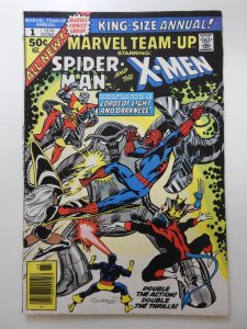 Marvel Team-Up Annual #1 Spidey and The X-Men! Beautiful VF Condition!