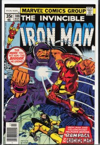 Iron Man #108 (1978) Iron Man