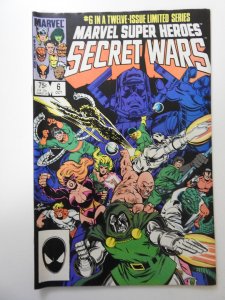 Marvel Super Heroes Secret Wars #6 (1984) VF- Condition!