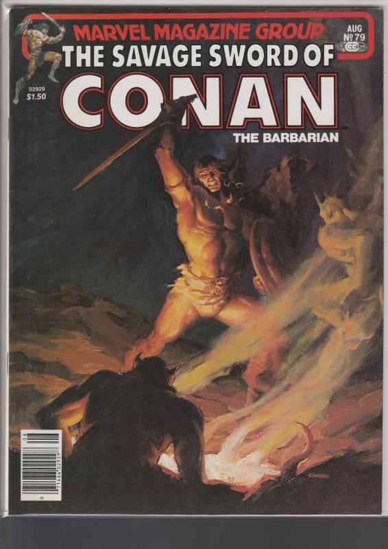 Savage Sword of Conan #79