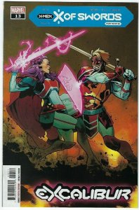 Excalibur # 13 Cover A NM Marvel X Of Swords Tie In