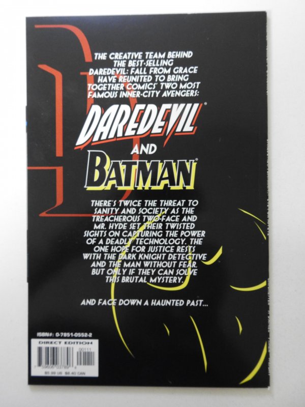 Daredevil/Batman (1997) Beautiful NM-/NM Condition!