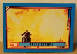 1991 Terminator 2 Sticker #13 Firey Escape