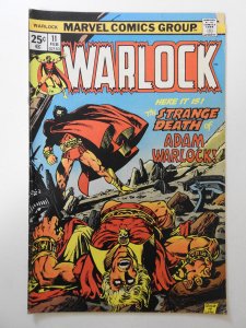 Warlock #11 (1976) VG- Condition