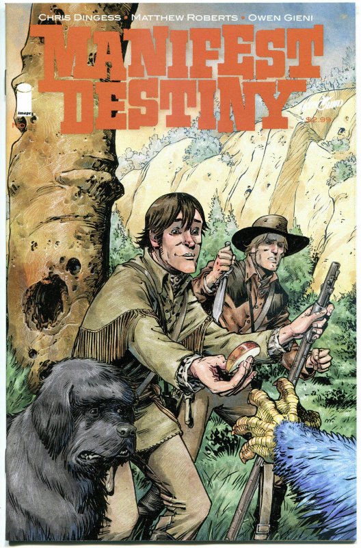 MANIFEST DESTINY #10 11 12 13 14 15, NM, 1st print, Lewis Clark trek expedition