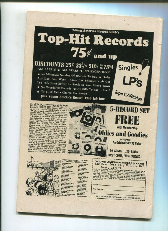 1969 THUNDER AGENTS #20 (7.0) SPECIAL EDITION!