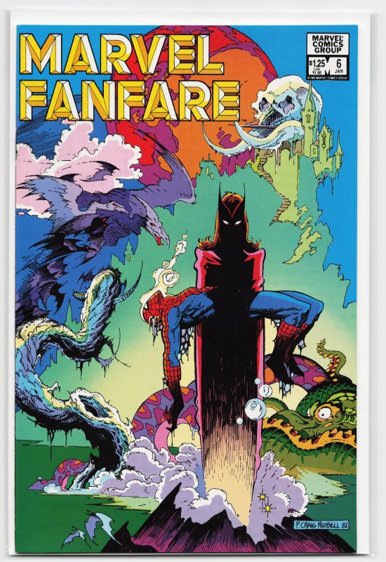 Marvel Fanfare #6 (1983) Scarlet Witch