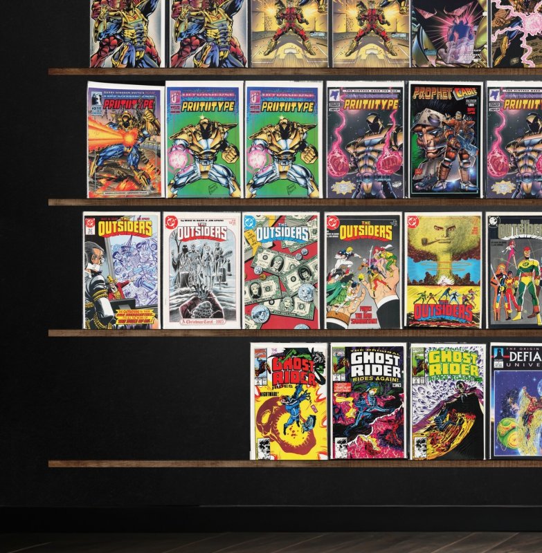 Huge Lot 150+ Comics with Prototype, The Outsiders, Psi Lords, Nova & More!